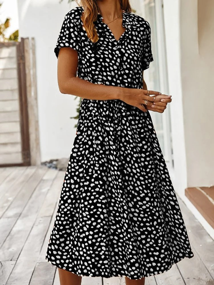 Sommerkleid Damen Leicht Regular Fit Freizeit