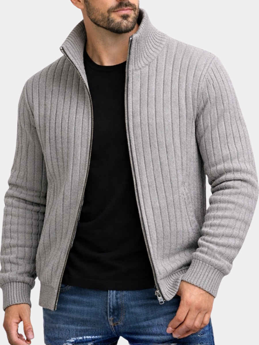 Manuel I Zipweste Herren Slim Fit Elegant Business & Freizeit