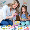 Dinosaurier Finger Katapult Fidget Spielzeug - Flying Sticky Dino für Kinder Party Geschenke