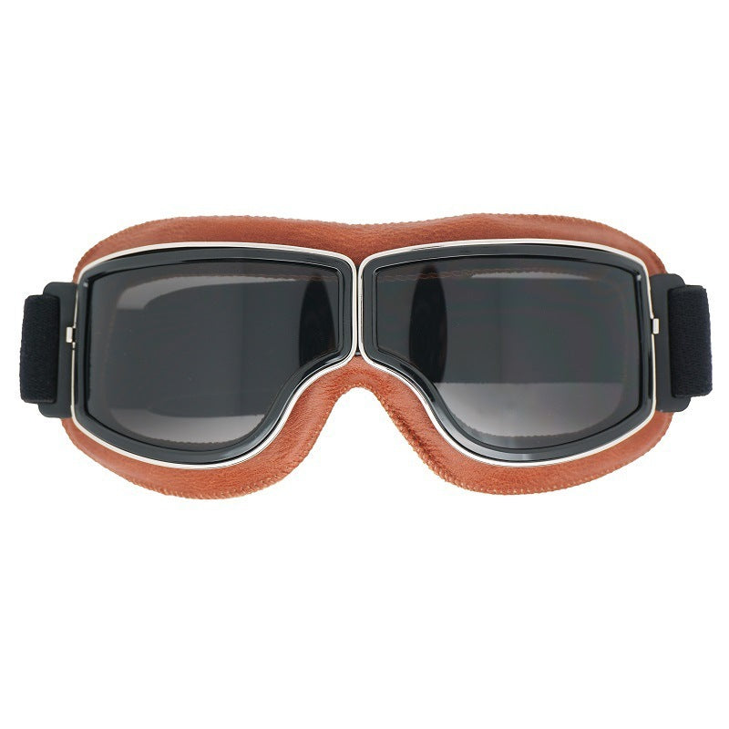 Rudy | Motorradbrille Herren Retro Polarisierte Gläser UV-Schutz Outdoor
