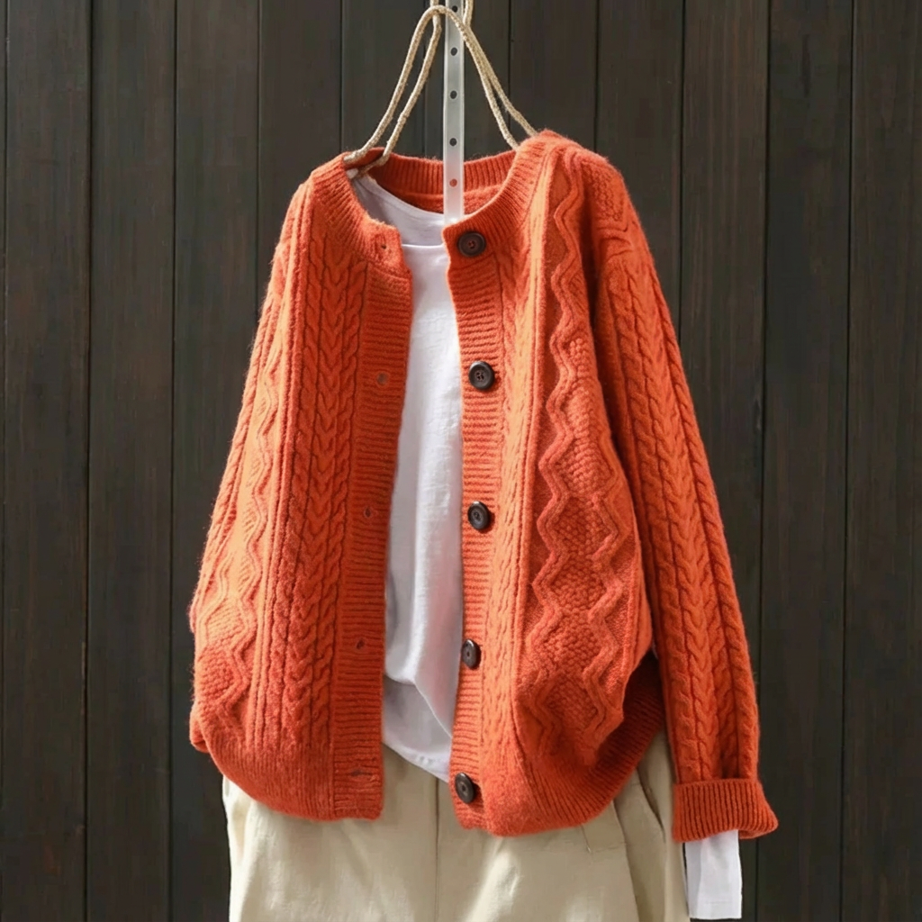 Ainsley™ | Lässig geschnittenes Strickpullover