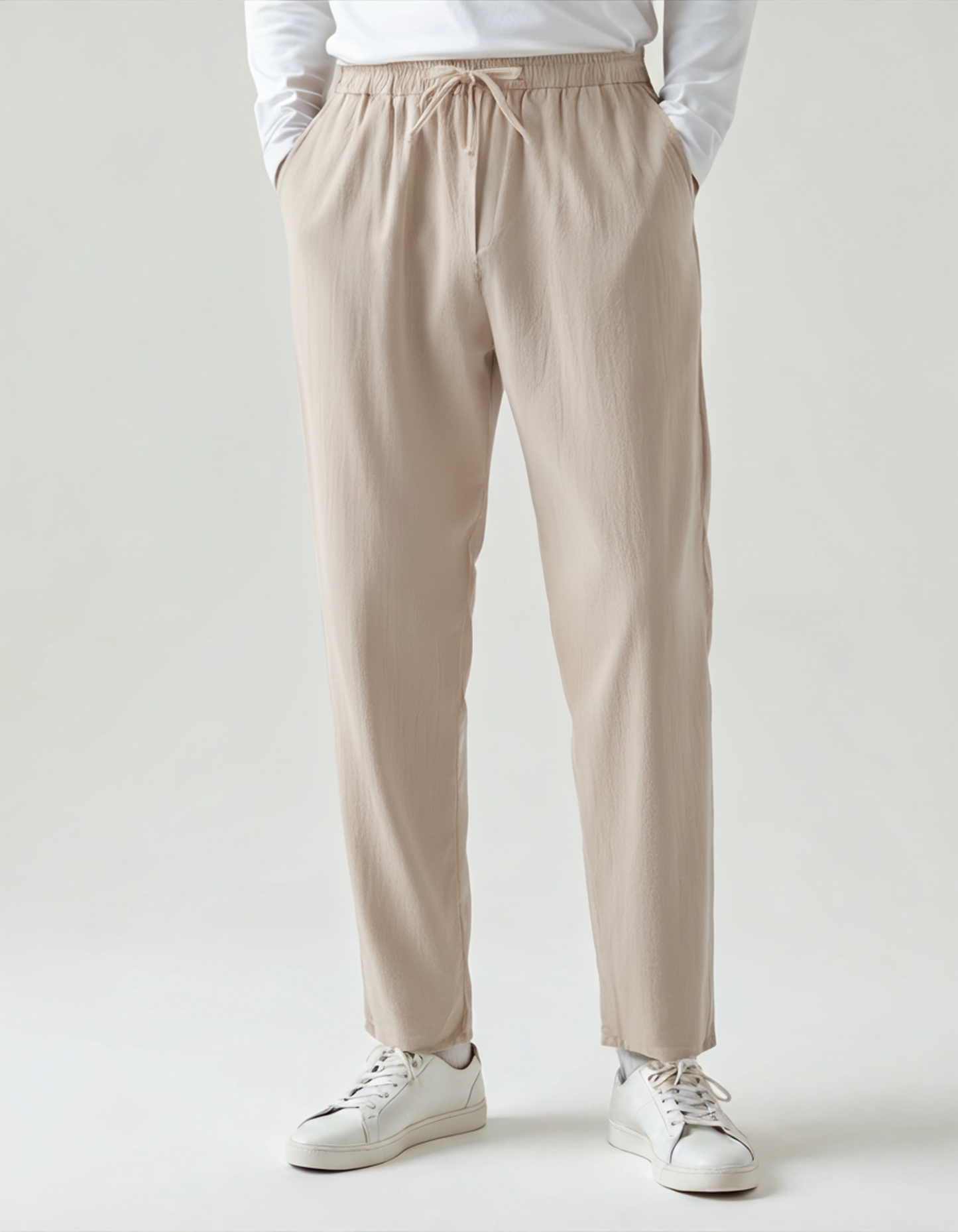 Freizeithose Herren Oversize Leicht Sommer