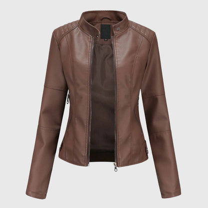 Giorgina™ - Elegante Lederjacke für Damen