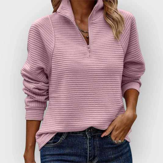 Olivia | Halbzip Sweatshirt