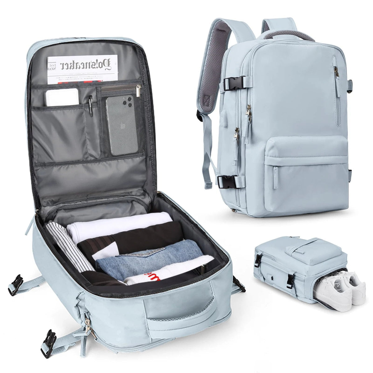 Reisetasche Damen Groß Wasserabweisend Multifunktion Outdoor