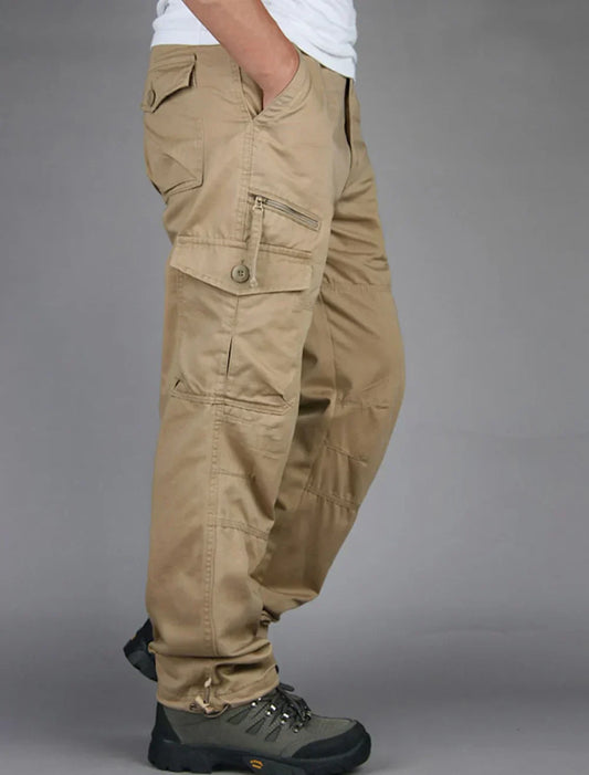 Cargohose Herren Baggy Freizeit Regular Fit