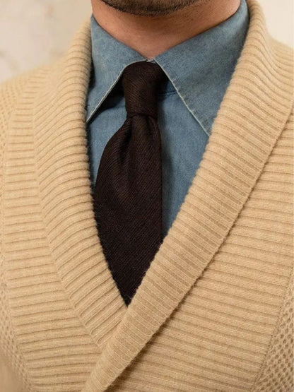 Eleganter Britischer Strickcardigan - Cross & Crown