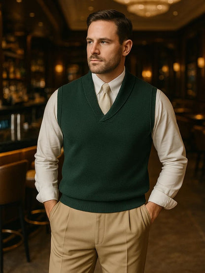 Britische Strickweste von Cross & Crown