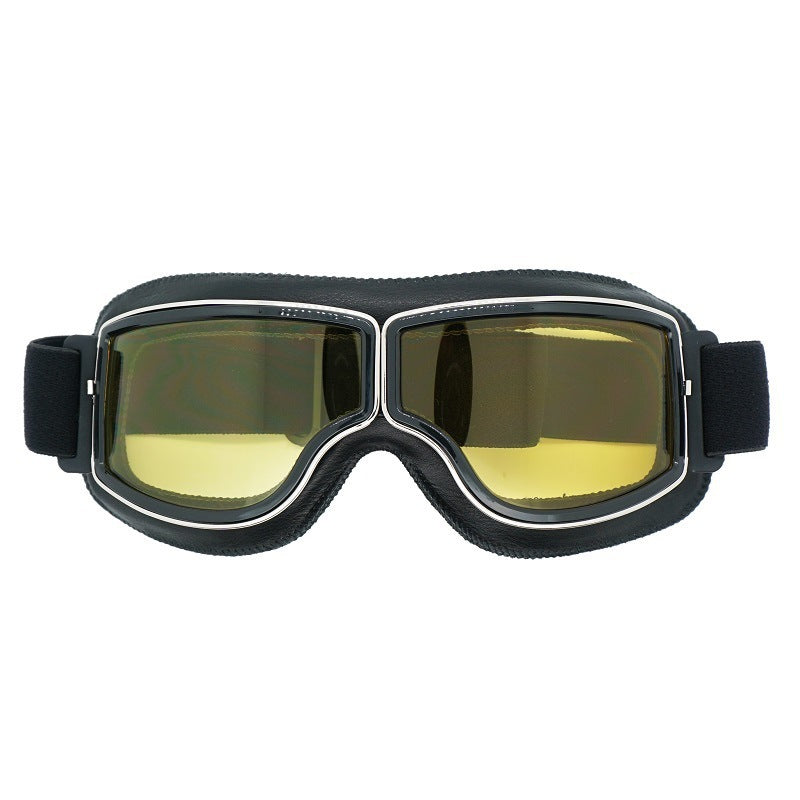 Rudy | Motorradbrille Herren Retro Polarisierte Gläser UV-Schutz Outdoor
