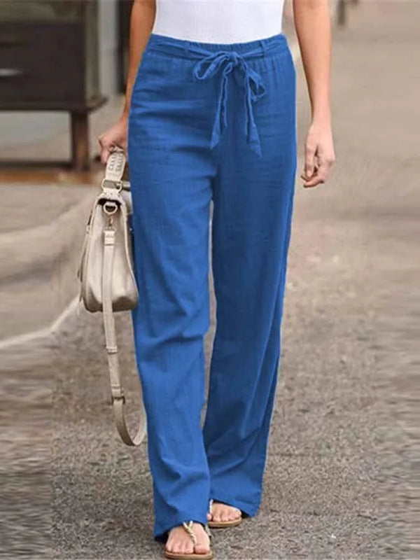 Freizeithose Damen Relaxed Fit Sommer