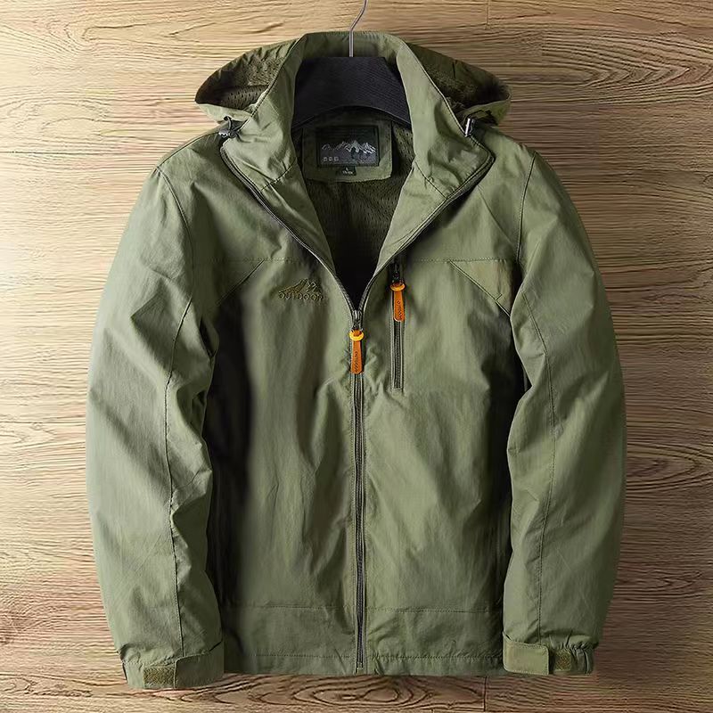 Übergangsjacke Herren Wasserabweisend Outdoor Komfort