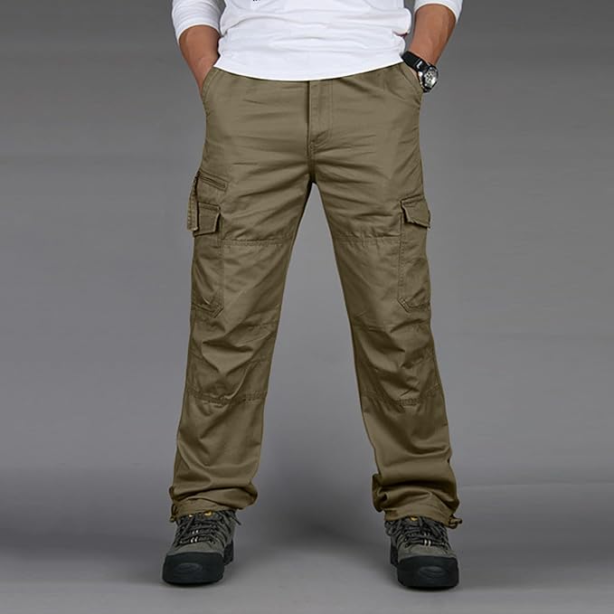 Cargohose Herren Baggy Freizeit Regular Fit