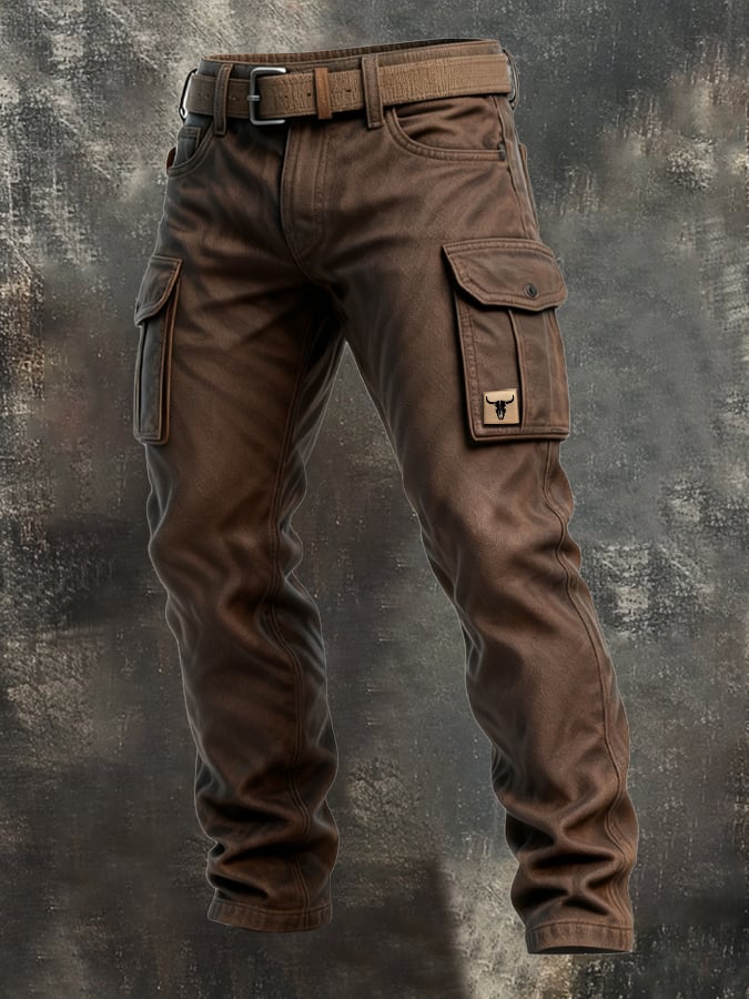 Cargohose Herren Relaxed Fit Outdoor & Freizeit