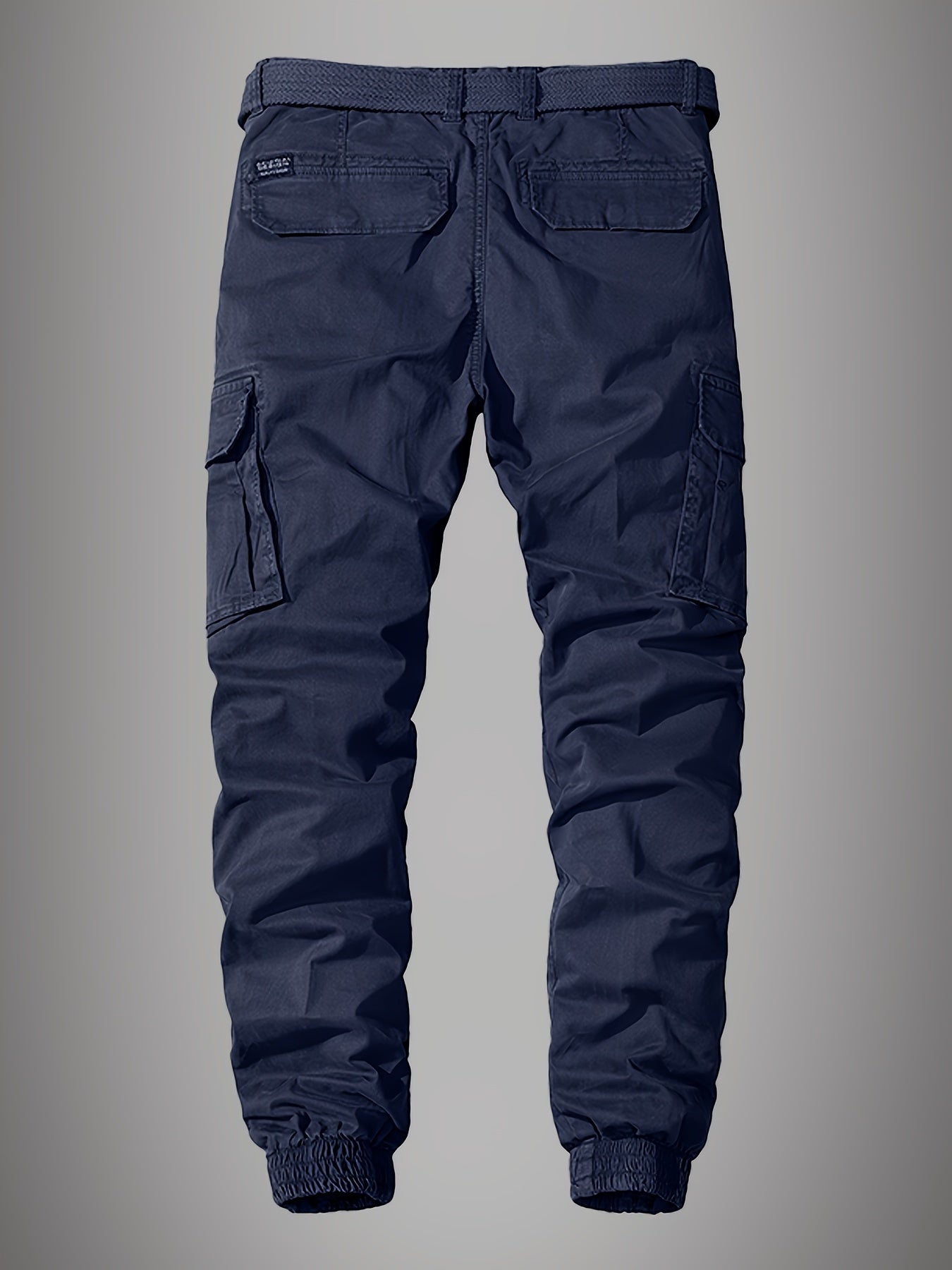 Cargohose Herren Relaxed Fit Freizeit & Alltag Bestickt