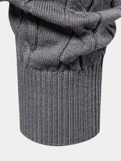 Cotton Crew Neck Sweater - Cross & Crown