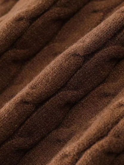 Bequemer Klassischer Cardigan - Cross & Crown