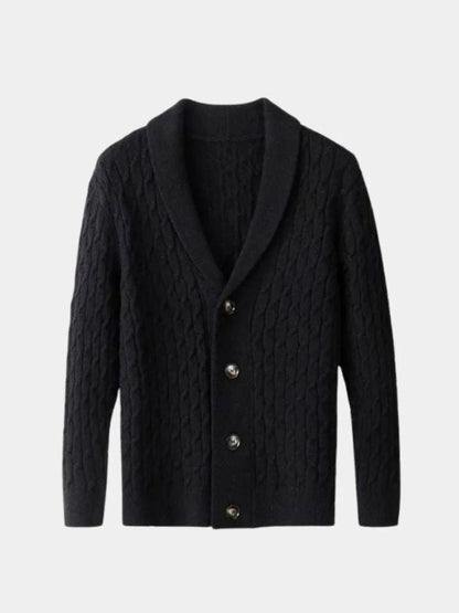 Bequemer Klassischer Cardigan - Cross & Crown