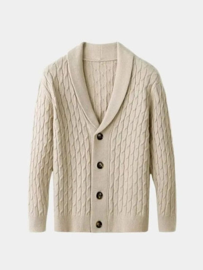 Bequemer Klassischer Cardigan - Cross & Crown