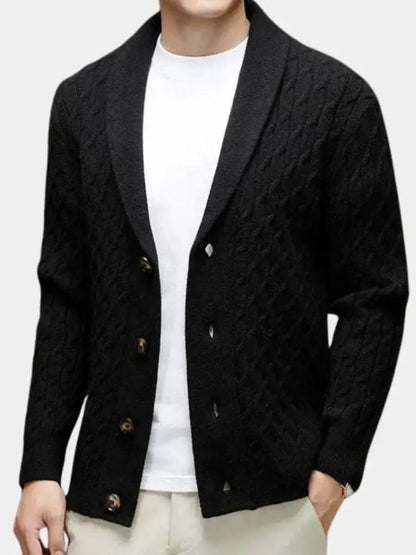 Bequemer Klassischer Cardigan - Cross & Crown