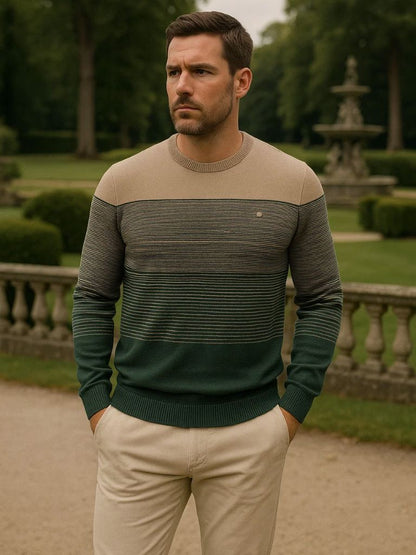 Cross & Crown Crew Neck Knit Sweater