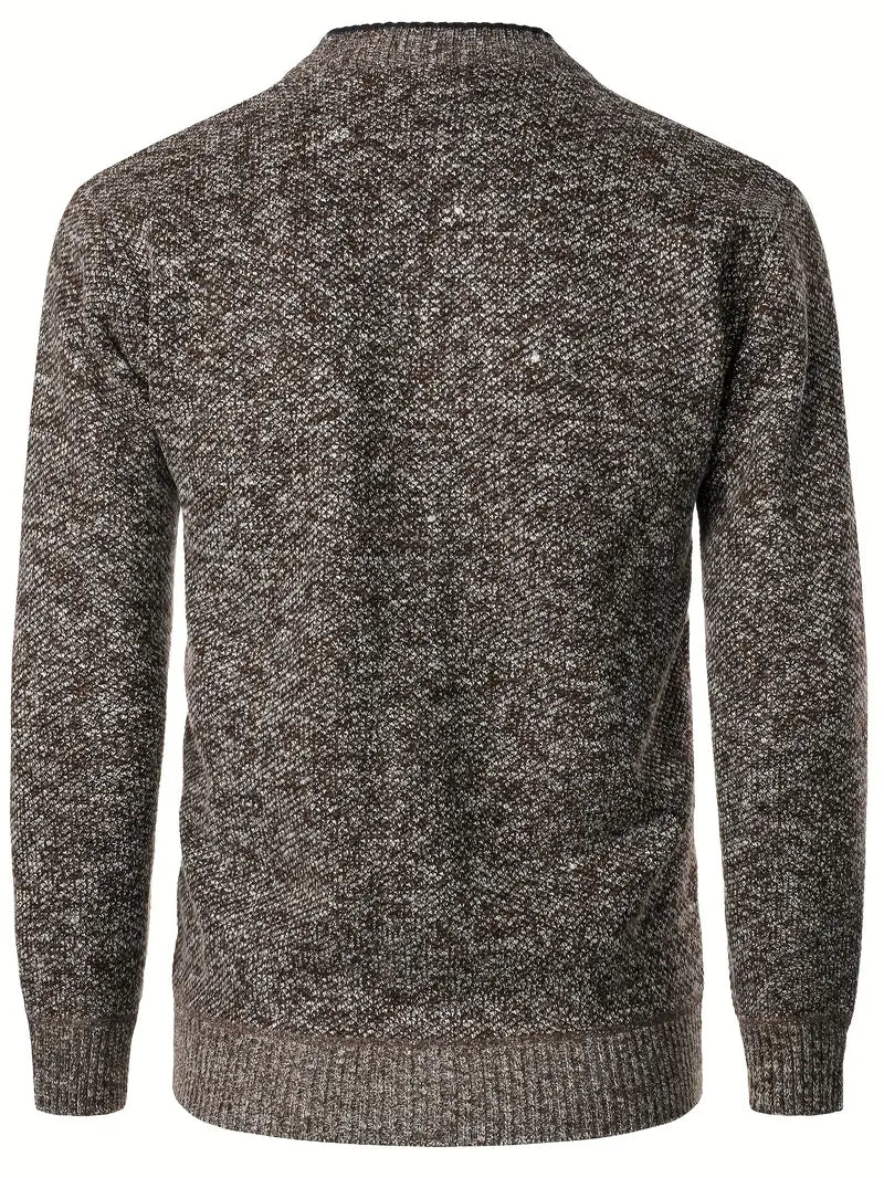 Fulton Lässiger Strick Pullover