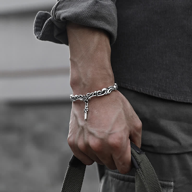 Kupferarmband für Damen und Herren im geflochtenen Design