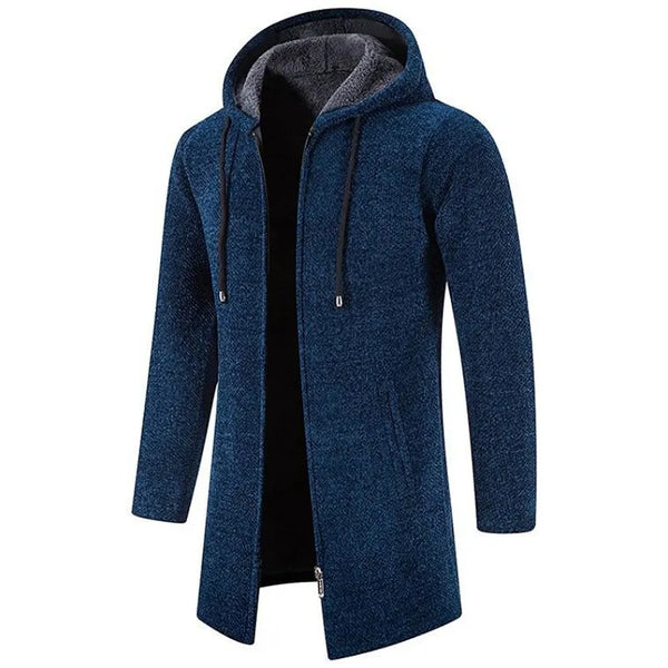 Jacke Herren Regular Fit Winter Kapuze Wattiert