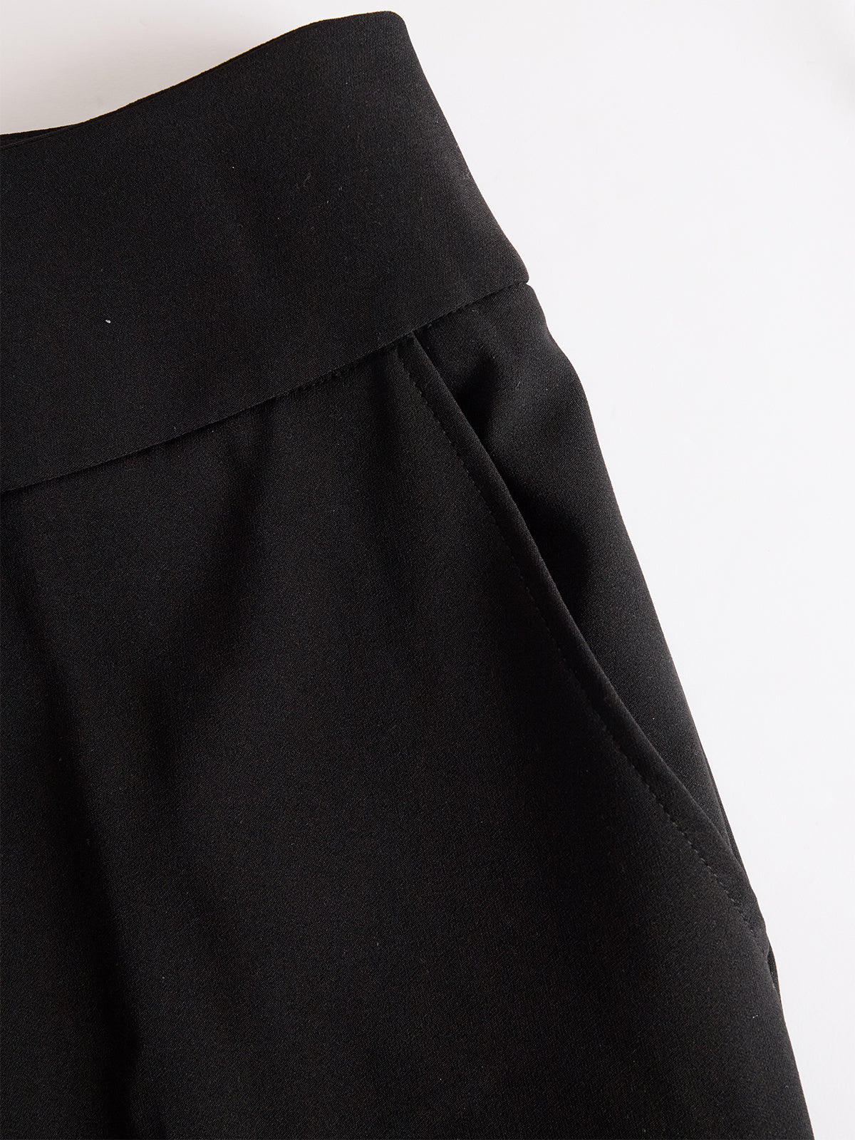 Dreiteiler Damen Transparentes Oberteil Weite Hose Elegant