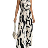 Jumpsuit Damen Ärmellos Neckholder Weites Bein Casual