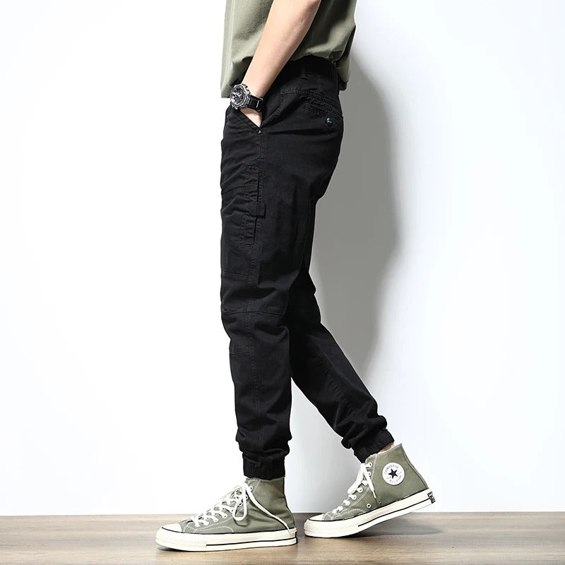Herren Cargo Jogginghose Regular Fit Urban Casual