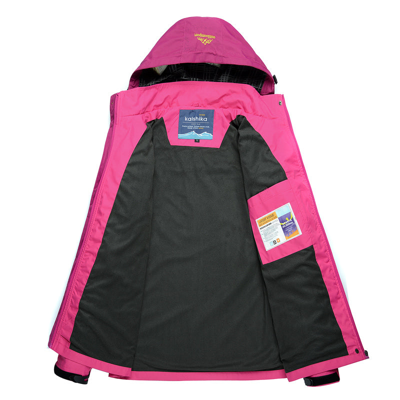 Damenjacke Wasserdicht Regular Fit Ganzjährig Outdoor