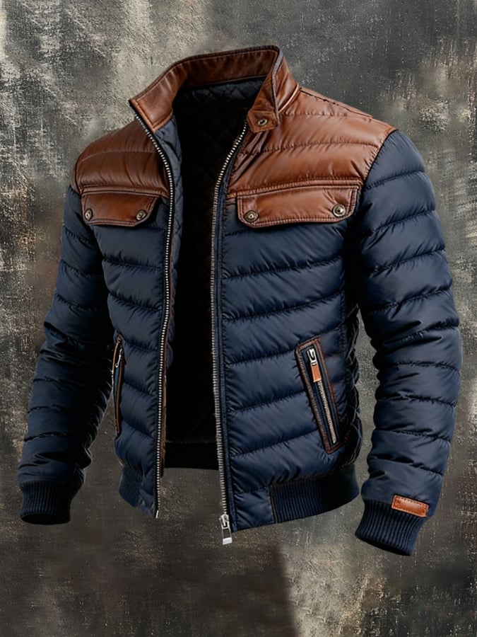 Daunenjacke Herren Elegant Winter Regular Fit