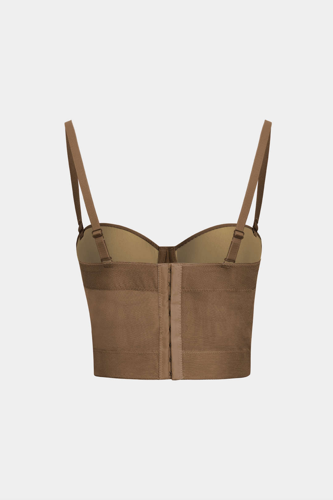 Bustier Top Damen Transparent Slim Fit Festlich