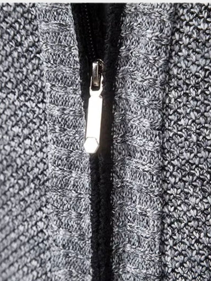 Cross & Crown Elegante Full-Zip Knit Vest