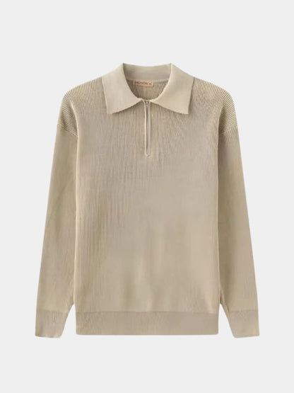 Essential Half-Zip Sweatshirt - Cross & Crown