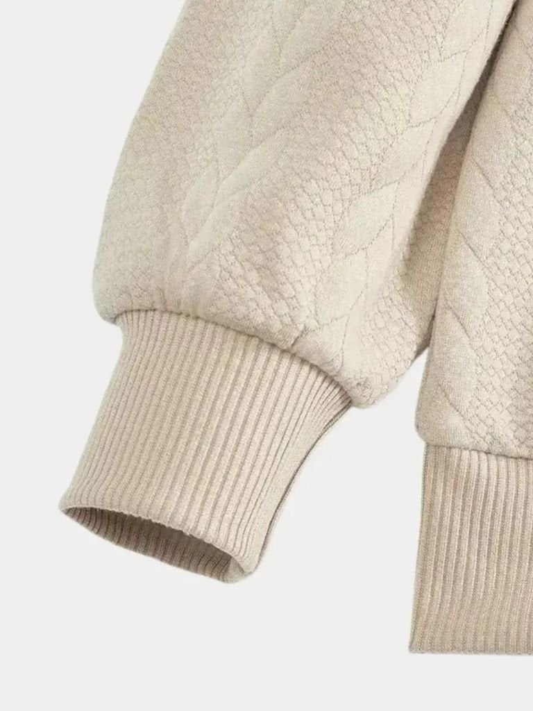 Essential Henley Quarter Zip Pullover - Cross & Crown