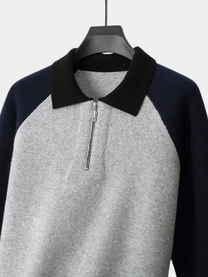 Essential Polo Sweater - Cross & Crown