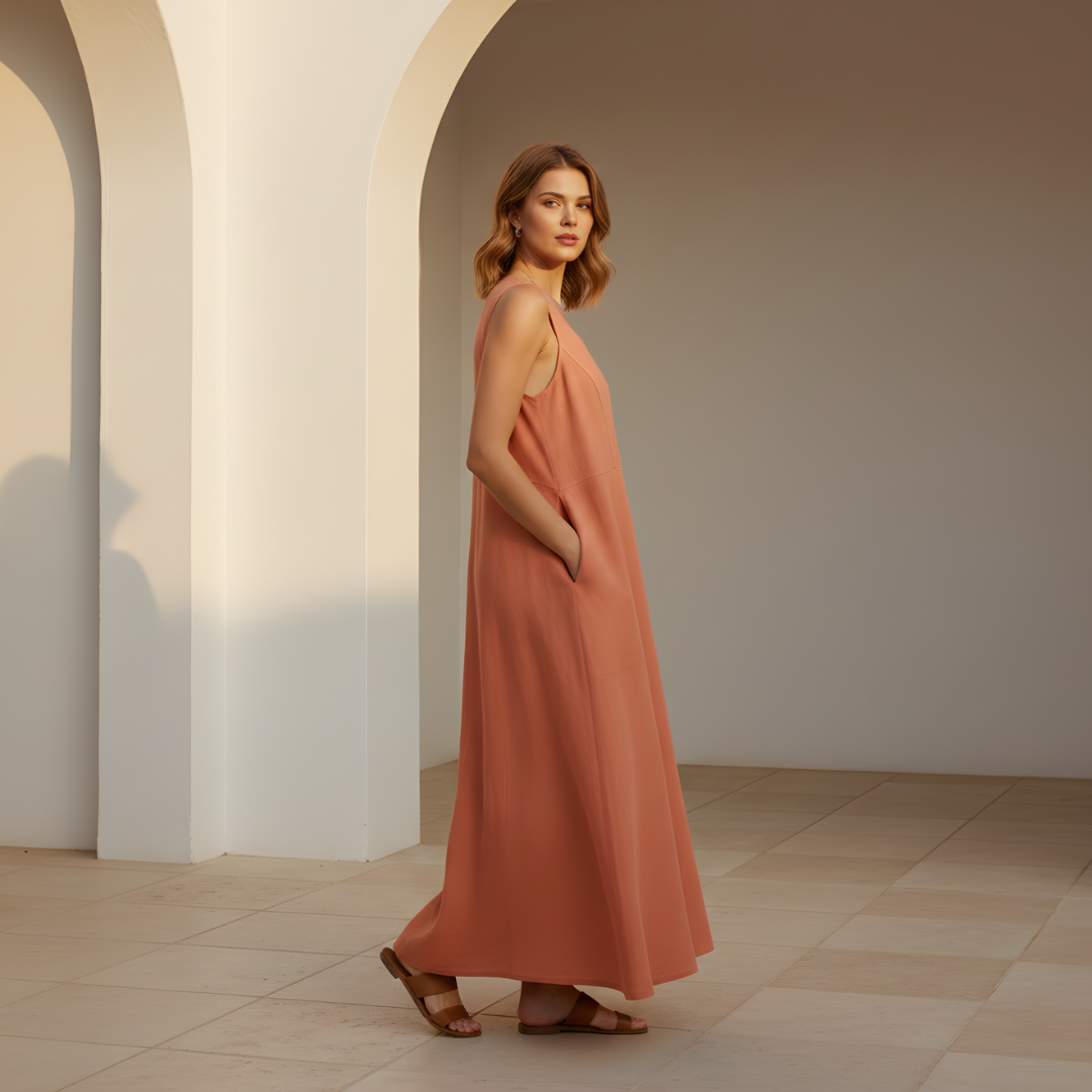 Sommerkleid für Damen im entspannten Schnitt für den Sommer