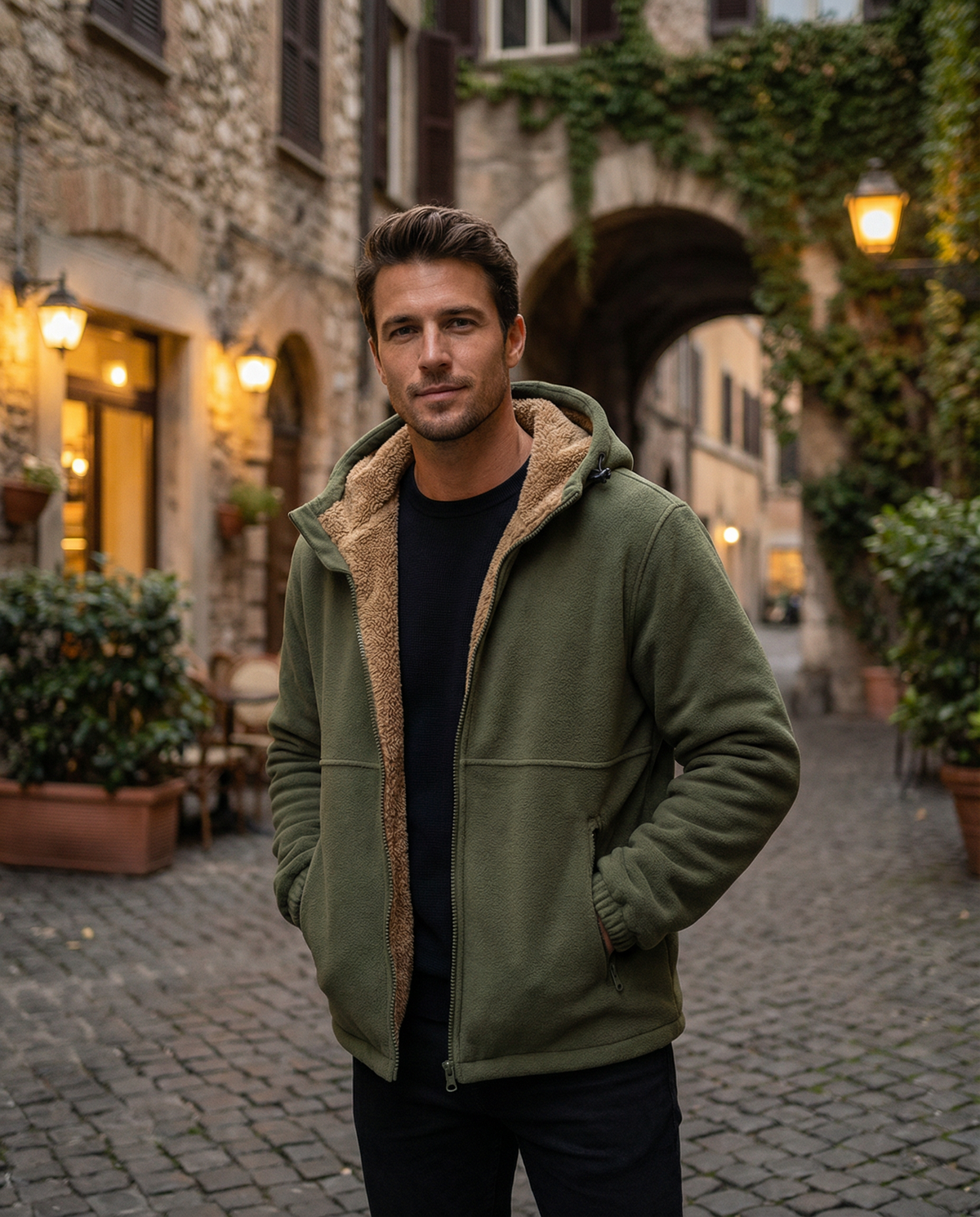 Hoodie Herren Robust Warm Outdoor Freizeit