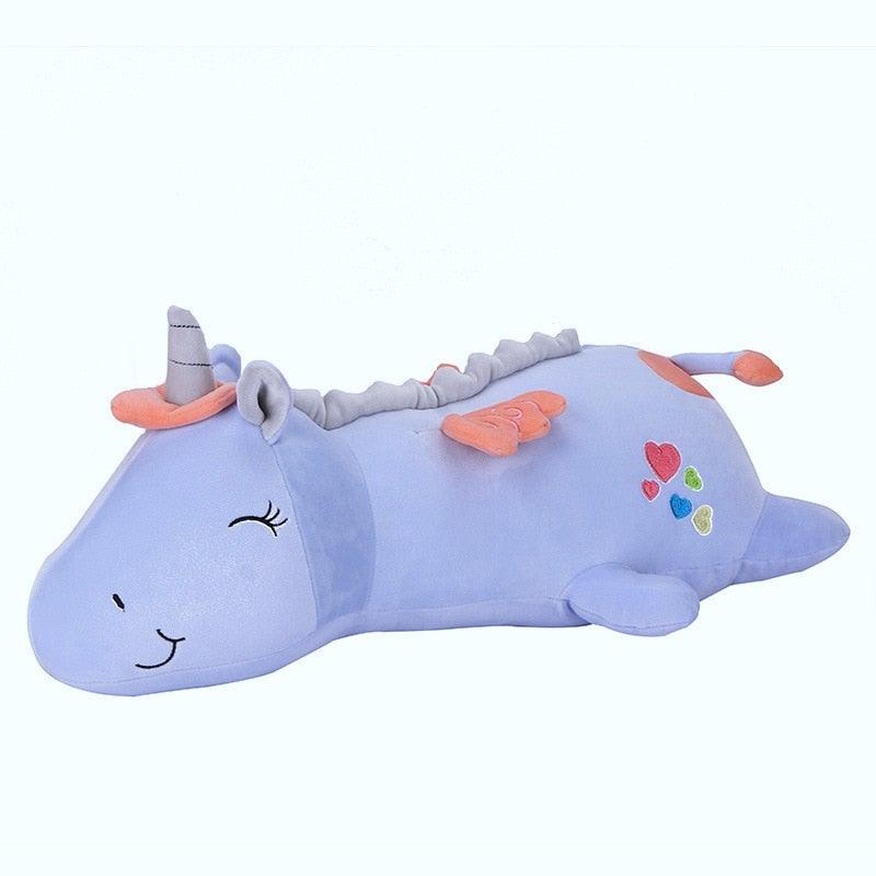 Plüschtier Kinder Leuchtendes Einhorn Farbwechsel LED 60 cm
