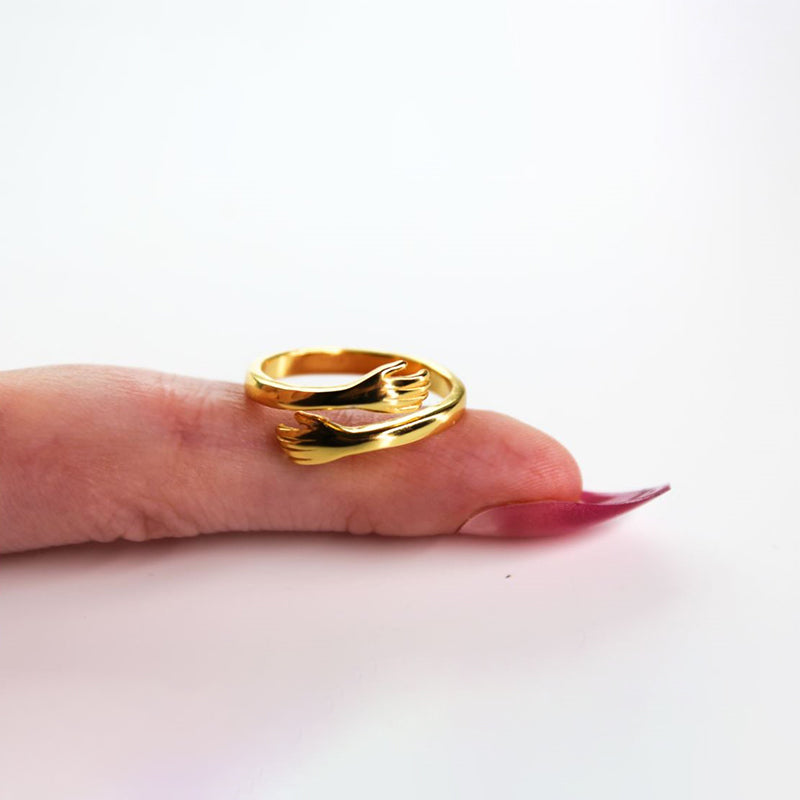Ring Damen Verstellbar Symbol Liebe & Verbundenheit