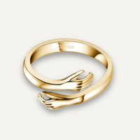 Ring Damen Verstellbar Symbol Liebe & Verbundenheit