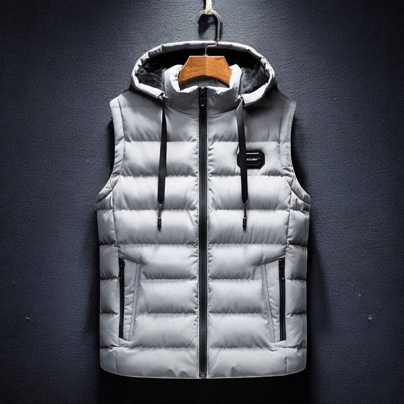 Pufferweste Herren Slim Fit Winter Outdoor
