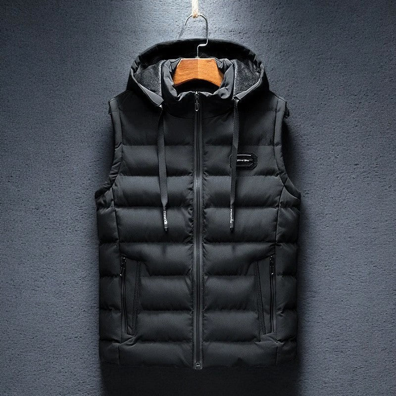 Pufferweste Herren Slim Fit Winter Outdoor