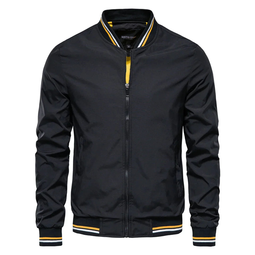 Bomberjacke Herren Regular Fit Freizeit Frühling & Sommer