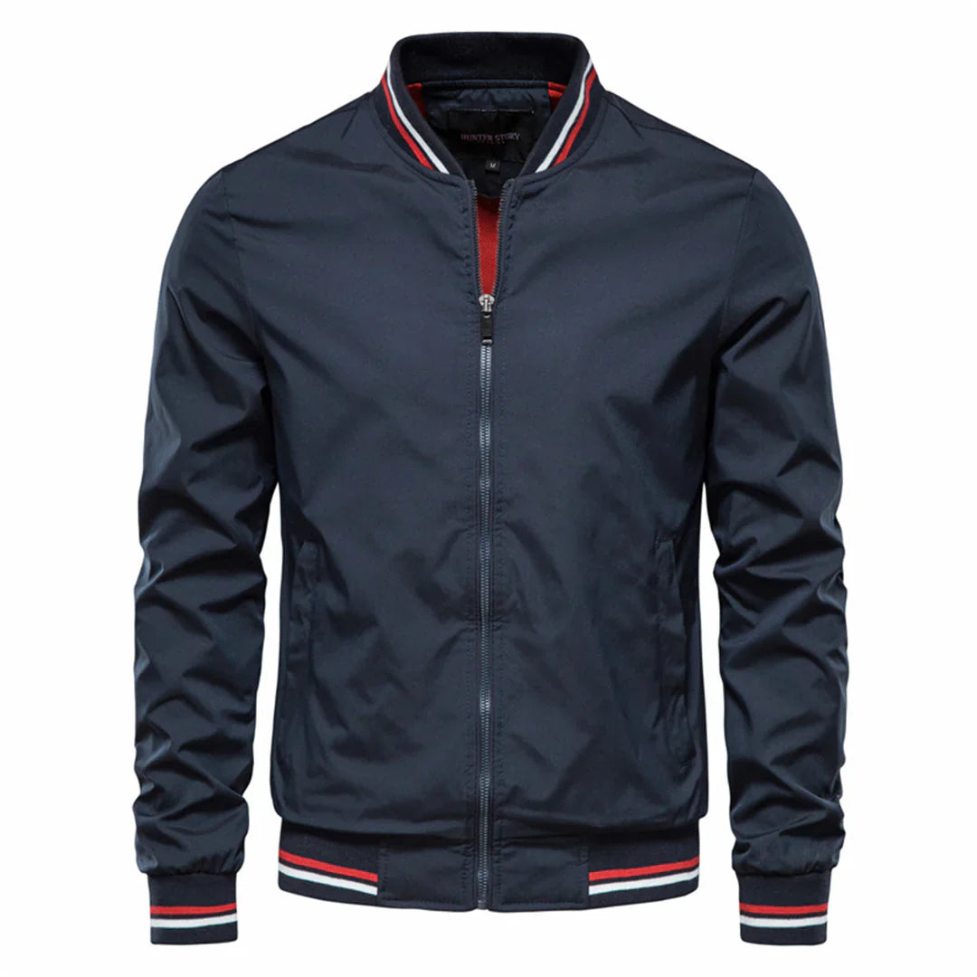 Bomberjacke Herren Regular Fit Freizeit Frühling & Sommer