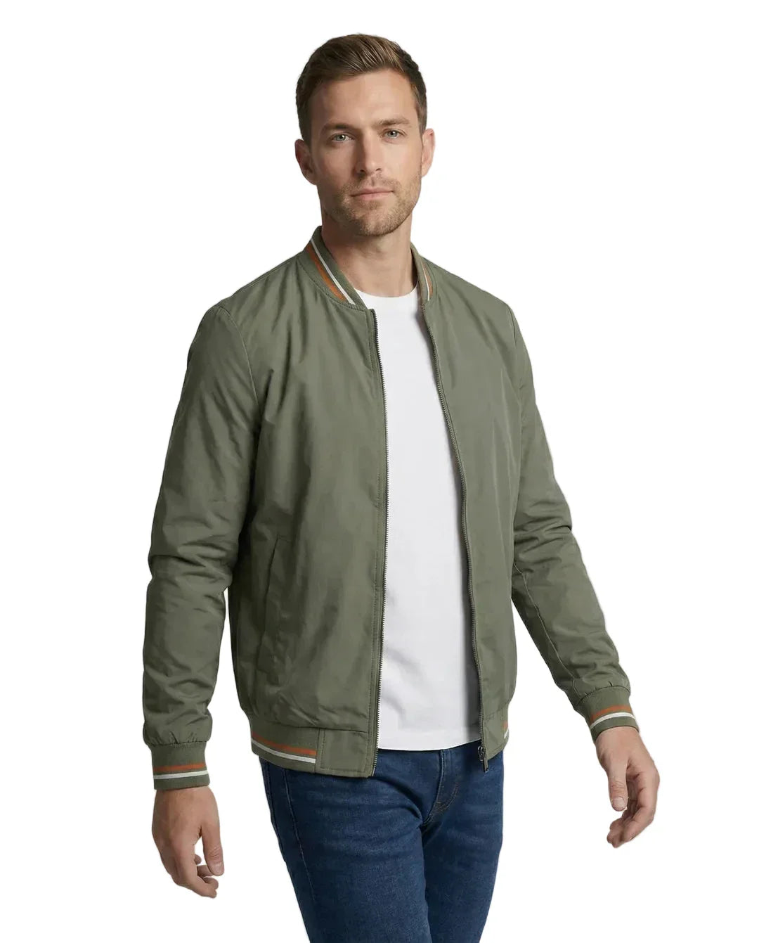 Bomberjacke Herren Regular Fit Freizeit Frühling & Sommer
