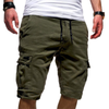 Cargoshorts Herren Relaxed Fit Freizeit Sommer