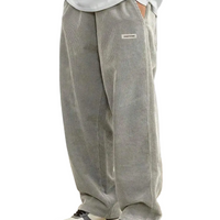 Herrenhose Gerade Form Elastischer Bund Freizeit