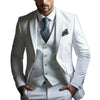 Dreiteiliger Anzug Herren Slim Fit Business